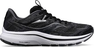 Saucony Womens Omni 21 Running Shoes In Black/white