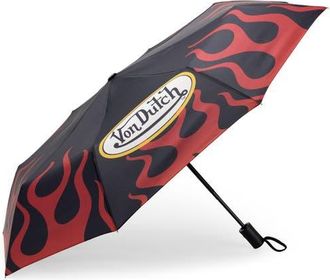 Von Dutch Compact Automatic Umbrella, Strong & Portable in Nitro at Nordstrom