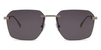 Bulgari BV40029U Polarized 17D Mens Sunglasses Silver Size 61