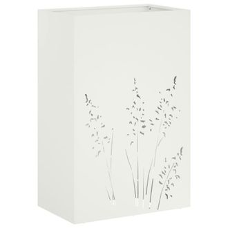 vidaXL Macetero De Jard&iacute;n Blanco 50 X 30 X 75 Cm Vidaxl