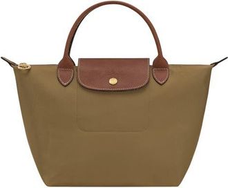 Longchamp Small Le Pliage Original Top Handle Bag in Olive at Nordstrom