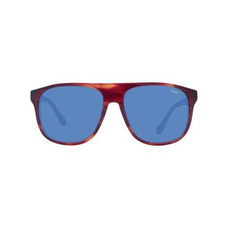 BMW Sunglasses, male, Brown, Size: ONE SIZE Round Acetate Sunglasses