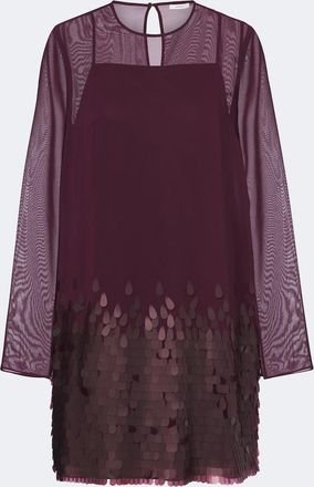 Joseph Cheryl sequined chiffon minidress