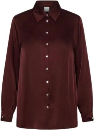 Marella Bunny-Camicia - Dames - Overhemden - Bruin - M - Overhemden