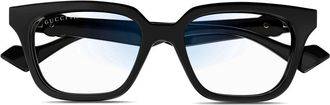 Gucci Occhiali da sole squadrati - Nero