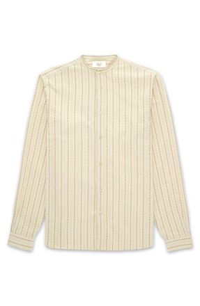 Fortela Prequel Cotton Shirt in Beige at Nordstrom, Size 46 Eu