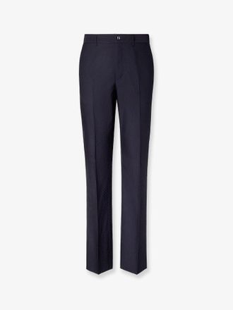 Fendi Pantaloni Wool Tonal Stitching - FENDI - gender_Man