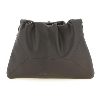 Brunello Cucinelli BC Duo Pouch - female - Brunello Cucinelli - Clutches - Brown - ONE SIZE - Bags