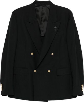 Lardini Jacket,black Double-breasted