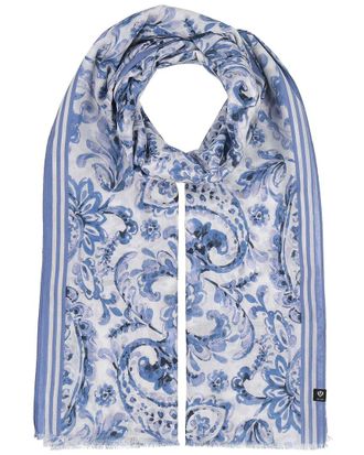 V. Fraas Paisley Maxi Wrap Scarf