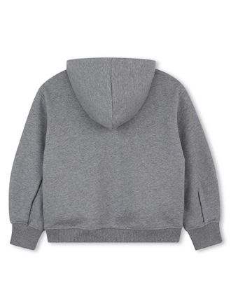 Chlo&eacute; Logo-embroidered Cotton Sweatshirt - Gray