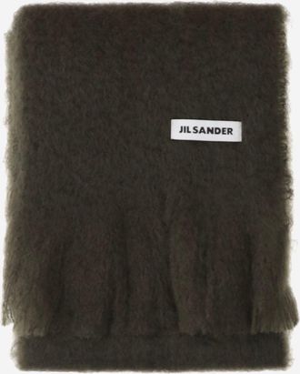Jil Sander Bufanda en mezcla de mohair