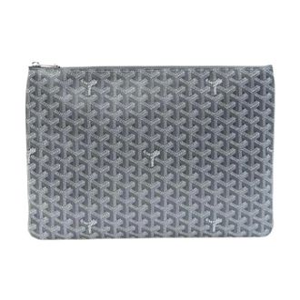 Goyard Pre-owned Clutches, male, Gray, Size: ONE SIZE Pre-owned Vintage Clutch