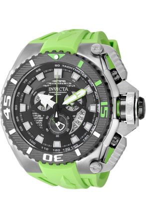 Invicta Sea Hunter 49624 Heren Horloge - Quartz Uurwerk - Roestvrij Staal met Grijze Wijzerplaat - 57mm
