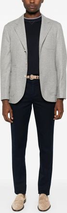 Brunello Cucinelli Brunello Cucinelli Mens Logo Cotton T-shirt - Black - Size Small