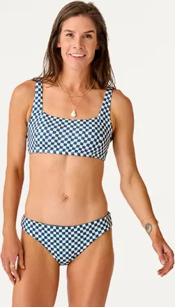 Carve Designs Womens St. Barth Reversible Swimsuit Bottoms Green XXL