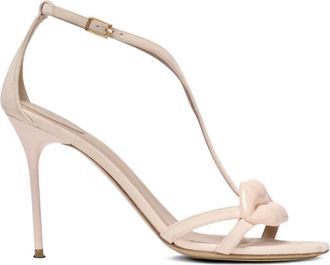 Balmain 95 mm Lips sandalen - Beige