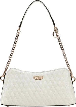 Guess Shoulder Bags, female, White, Size: ONE SIZE Betula Shoulder Bag