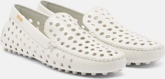 Tod's Gommino perforated leather loafers