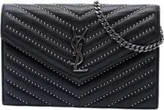 Saint Laurent Borsa a tracolla in pelle Pre-owned - - Pre-owned - Donna - Nero - ONE SIZE