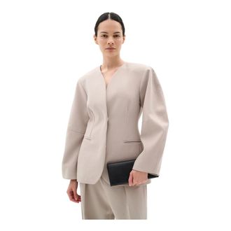 Inwear Blazers, female, Beige, XL, WilcoxIW Blazer