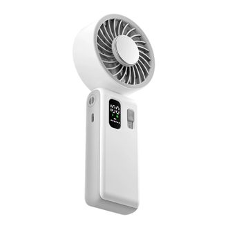 OEM Ventilador De Mano - Bater&iacute;a 6000 Mah - &Aacute;ngulo De Inclinaci&oacute;n 180&deg; - Flujo De Aire Alto - Funci&oacute;n De Enfriamiento - Para Uso Dom&eacute;stico De Oficina Y Vi