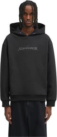 Ader Error Hoodie - Heren - Hoodies - Zwart - L - Katoen - Hoodies & sweatvesten