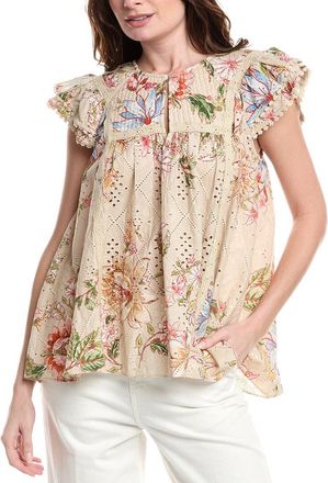 Hemant & Nandita Quilted Yoke Top