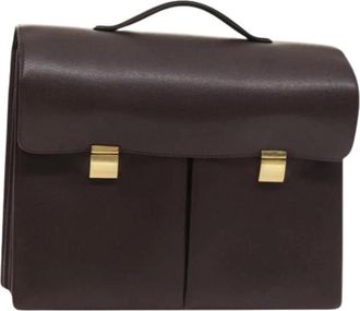 Louis Vuitton Pre-owned Handbags, female, Brown, Size: ONE SIZE Pre-owned Leather Handbag