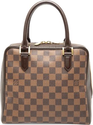 Louis Vuitton Borsa a mano Brera in tela Damier Eb&egrave;ne 2000 - Marrone