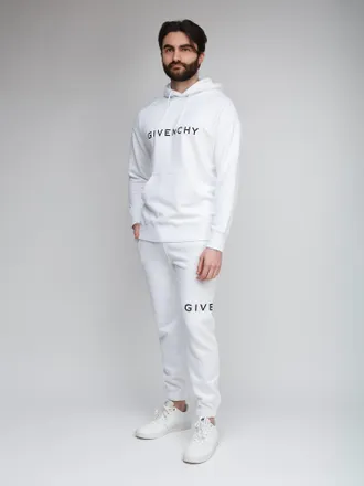 Givenchy White Cotton Mens Sweatshirt