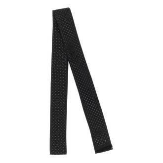 Tom Ford Scarf - male - Tom Ford - Silk Scarves - Black - ONE SIZE - Accessories