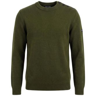 Saint James Truien & Vesten, Heren, Groen, M, Wol, Cancale Sweater