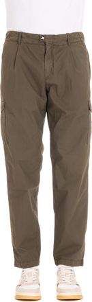 Herno Cotton Poplin Cargo Trousers