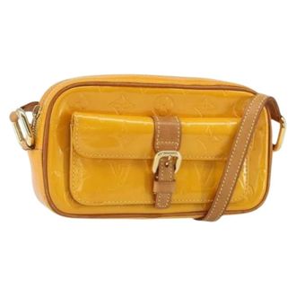 Louis Vuitton Pre-owned Cross Body Bags, female, Yellow, Size: ONE SIZE Pre-owned Vintage Cross Body Bag
