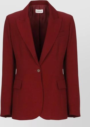 Parosh single-breasted blazer