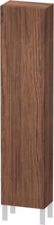 Duravit Armario L-cube 400x243x1760mm Apertura Derecha Nogal Oscuro