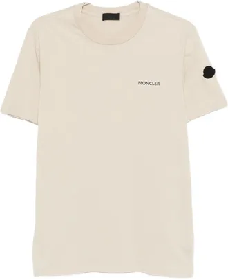 Moncler T-Shirt aus Baumwolle mit Moncler-Logo