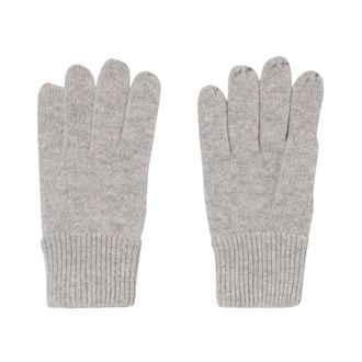 Brooks Brothers Cashmere Handschoenen - unisex - Handschoenen - Grijs - ONE Size - Kasjmier - Accessoires