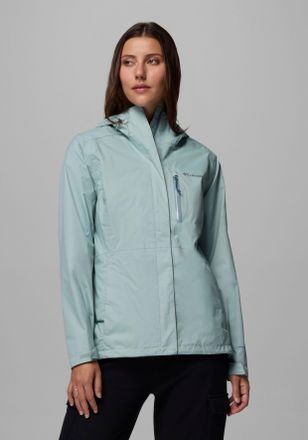 Columbia Regenjacke COLUMBIA Pouring Adventure III Jacket, Damen, Gr. XL (46/48), marine light, Obermaterial: 100% Nylon. Futter: 100% Polyester, normal, Jacke