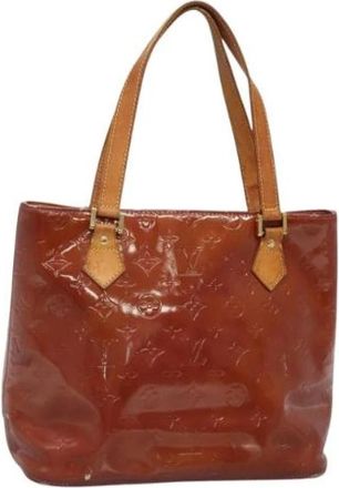 Louis Vuitton Tweedehands leren Louis Vuitton tassen - Dames - Vintage Handtas - Rood - ONE Size - Leer - Vintage