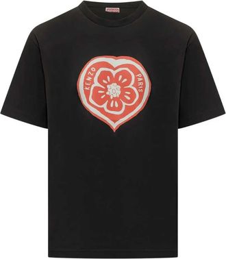 Kenzo T-Shirt mit Blumengrafik