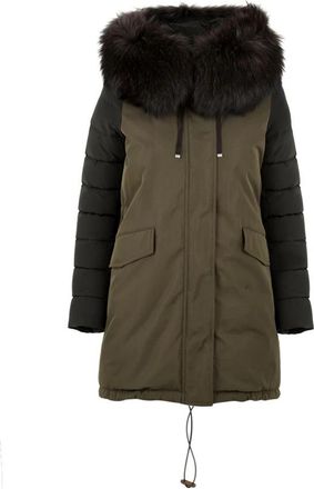 Moorer Coats - Dames - Jassen - Groen - 2XS - Katoen - Jassen