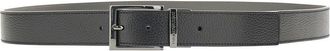 Emporio Armani Grained leather belt Man One Size