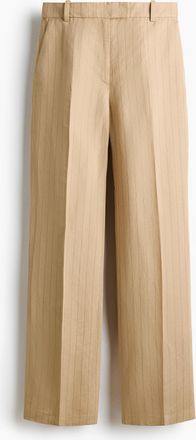 H&M Elegante Hose aus Leinenmix - Beige