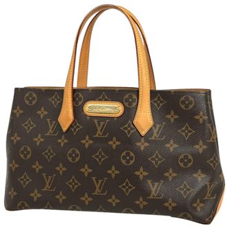 Louis Vuitton Brown Monogram Handbag Tote Bag (Pre-Owned)