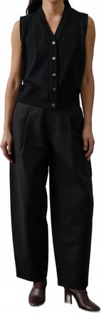 SOEUR Chiara Vest In Noir