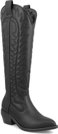 Mia Locklyn Tall Boot in Black at Nordstrom Rack, Size 6.5