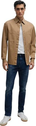 HUGO BOSS Heren Charleston Denim 5 Pocket Slim Jeans (Navy)