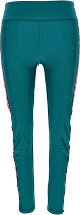 Versace Logo Leggings - Dames - Leggings - Blauw - XS - Nylon - Broeken